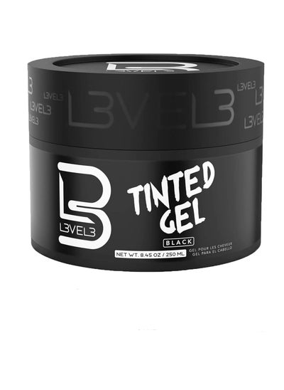 اشتري Level 3 Tinted Gel - 8.45 oz - Effortlessly Achieve Stunning Black Hair Color في الامارات