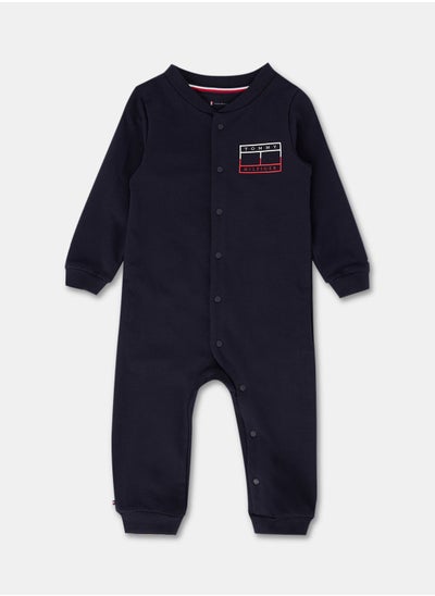 Buy Baby Boys Graphic Logo Onesie in UAE