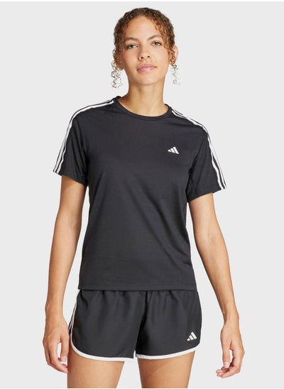 اشتري 3 Stripes Own The Run T-Shirt في الامارات