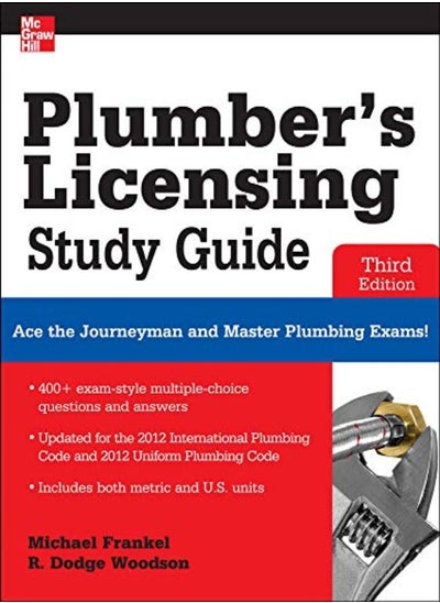 Buy Plumbers Licensing Study Guide Third Edition by Frankel, Michael - Woodson, R. Paperback in UAE