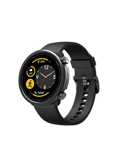 Buy A1 High Quality Smart Watch 1.28 Inch Round Screen, Bluetooth 5.0 & 270mAh Battery Capacity With 22mm Strap - Tarnish in Egypt
