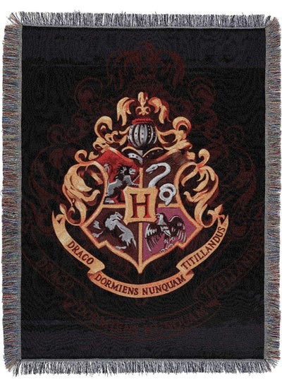 اشتري Harry Potter Woven Tapestry Throw Blanket 48 X 60 Inches Hogwarts D Cor في الامارات