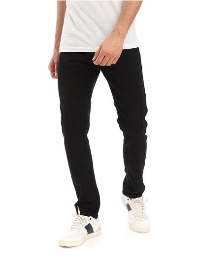 Buy Black cotton men's trousers in Egypt