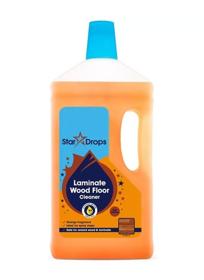 Buy Laminate Wood Floor Cleaner - Orange Fragrance 1L in UAE