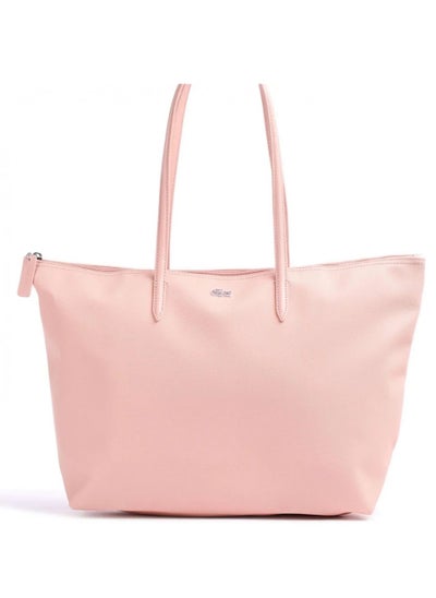 Buy Women's L12.12 Concept Fashion Versatile Large Capacity Zipper Handbag Tote Bag Shoulder Bag Large Light Pink in Saudi Arabia