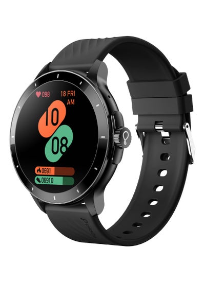 Buy Polar 1.52" HD Round Display Smartwatch, Quick Notification, Compatible for Android & iOS, BT Calling, SpO2, Heart Rate and Sleep Monitoring, Multi Watch Faces, AI Voice Assistant, Jet Black in UAE