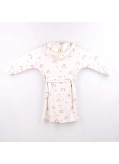 اشتري Winter Robe Pink Rainbows 6-8 Y في مصر