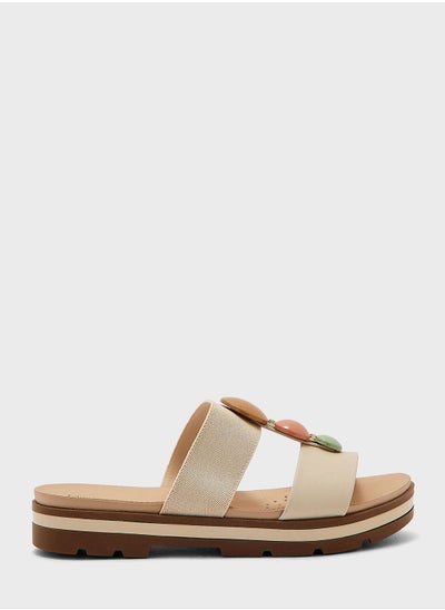 اشتري Multi Strap Flat Sandals في الامارات