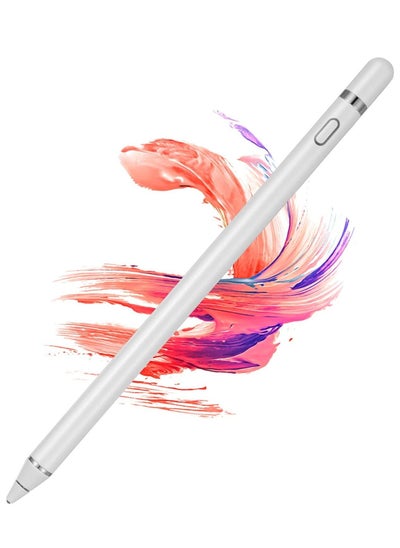 Buy Active Stylus Pens for Touch Screens, Digital Stylish Pen Pencil Rechargeable Compatible with Most Capacitive Touch Screens in UAE