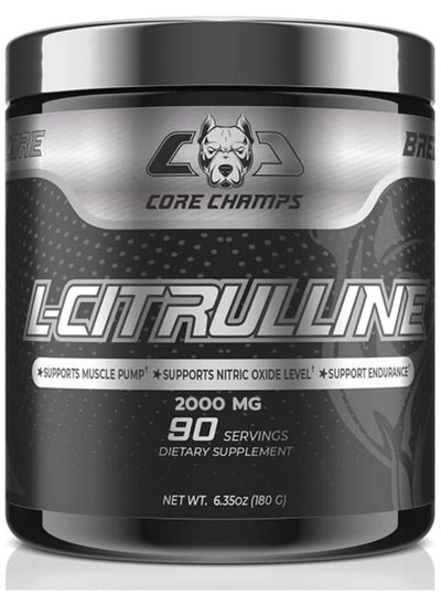 Buy L-Citrulline Support Muscle Pump 90 Servings 180 grams Unflavored in UAE