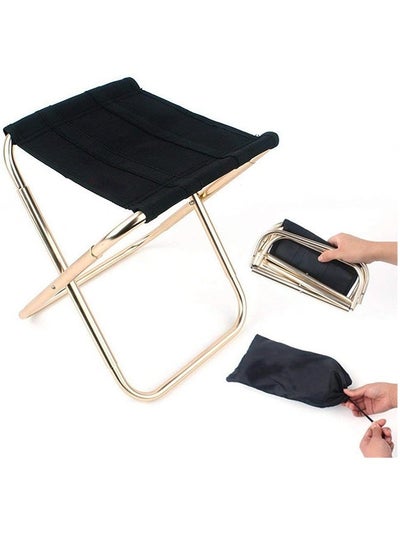 Buy Small Folding Chair Stool ,Mini Portable Lightweight Chair Stool With Carry Bag,Aluminum Alloy Bracket,Foldable Camping Stool Chair For Camping,Outdoor,Travel, Hiking, BBQ, Fishing, Beach,Picnic in UAE