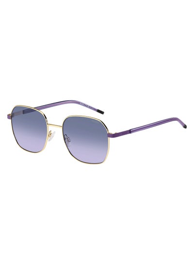 Buy Women's UV Protection Rectangular Sunglasses - Hg 1276/S Gold Millimeter - Lens Size: 53 Mm in Saudi Arabia