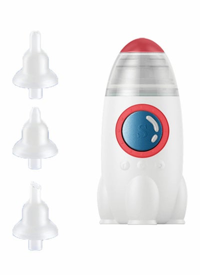 Buy Electric Baby Nasal Aspirator, Toddler Mucus Cleaner, USB Rechargeable Nasal Aspirator in UAE