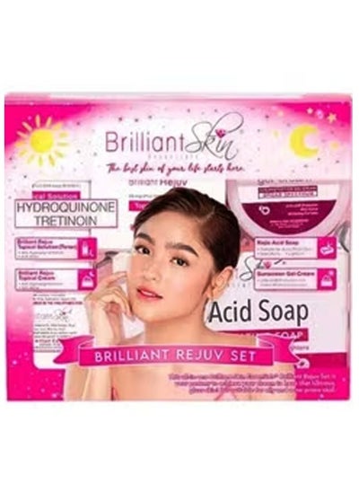 Buy Brilliant Skin Rejuvenating Facial Set Clear in Saudi Arabia