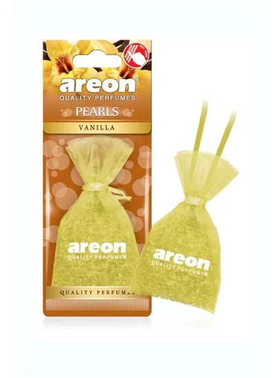 Buy AREON Pearls Car Air Freshener Vanilla in Egypt