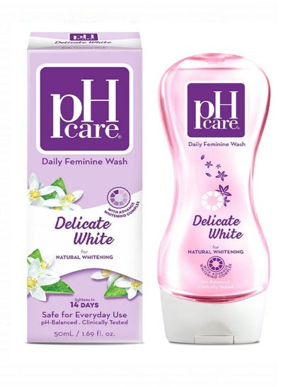 Buy Daily Feminine Wash Delicate White 50ml in Saudi Arabia