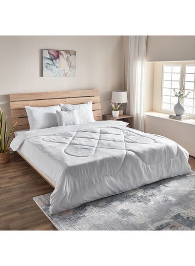 Buy Andorra BIAB 5-Piece Microfibre King Comforter Set 240 x 220 cm in UAE