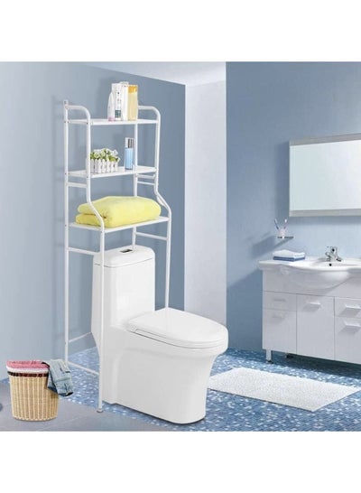 Buy 3 Shelf Storage Organizer Space Saver Bathroom Corner Stand in UAE