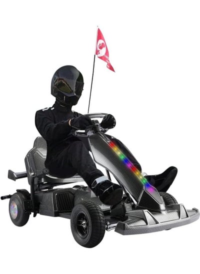 اشتري 360° Crazy Drift Electric Scooter Go-kart Electric Four-Wheel Racer  Children and Adults Outdoor Toys Riding Toys في الامارات