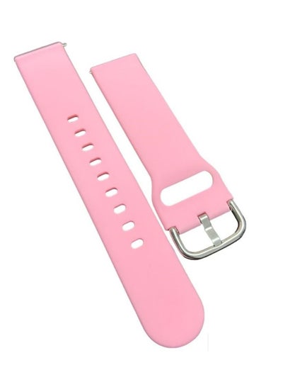 Buy 20mm Silicone Strap For Oraimo Watch 2 Pro OSW-32- Smart Watch  (Pink) in Egypt