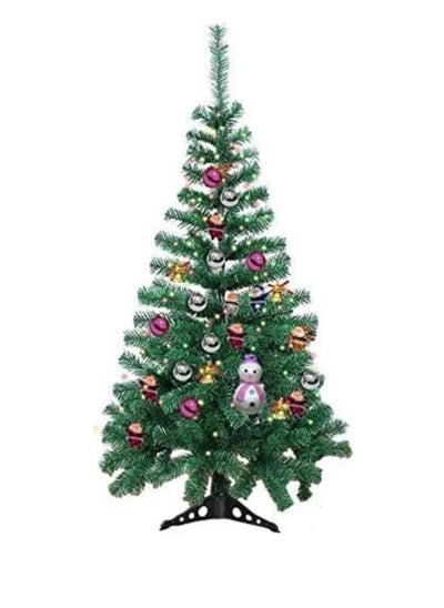 Buy Christmas tree lights and decoration multicolor 120cm in Egypt