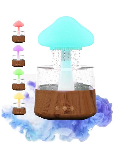 Buy Rain Cloud Humidifier Water Drip, Rain Cloud Diffuser, Mushroom Diffuser, Cloud Humidifier Rain Drop for Sleeping in UAE