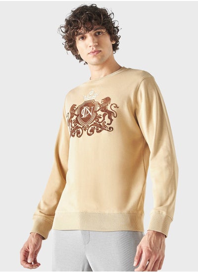 اشتري Embroidered Sweatshirt في السعودية