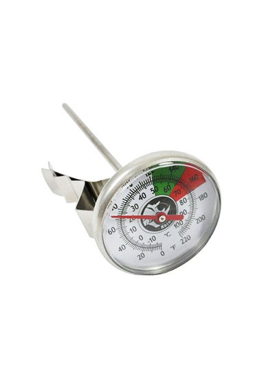 Buy Analog Thermometer Short Stem 5″, Temperature range 0 to 220F,  Stainless Steel Body in UAE