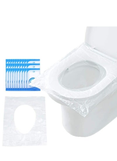 Buy 50 PCS Travel Disposable Toilet Seat Cover Waterproof Portable WC Pad Toilet Mat For Baby Pregnant Mom,Independent Packing in Saudi Arabia