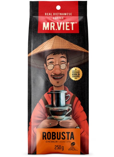 Buy MR. VIET "Robusta", Roasted and Ground Coffee. in UAE