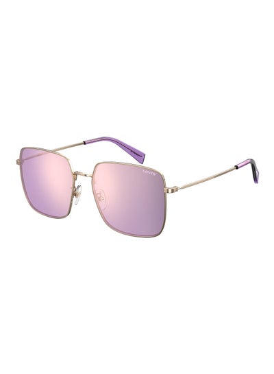 Buy Women's UV Protection Square Sunglasses - Lv 1007/S Rose Gold 56 - Lens Size: 56 Mm in Saudi Arabia
