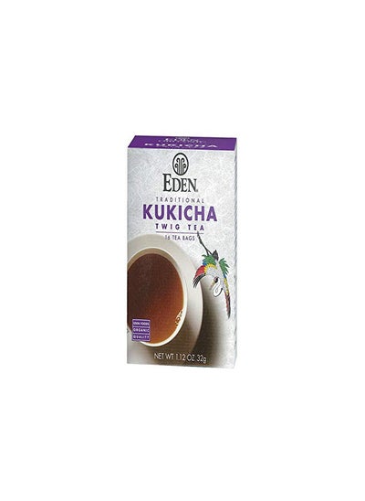 Buy Eden Twig Tea, Tea Bags, Kukicha, Organic 1.12 oz Boxes in UAE