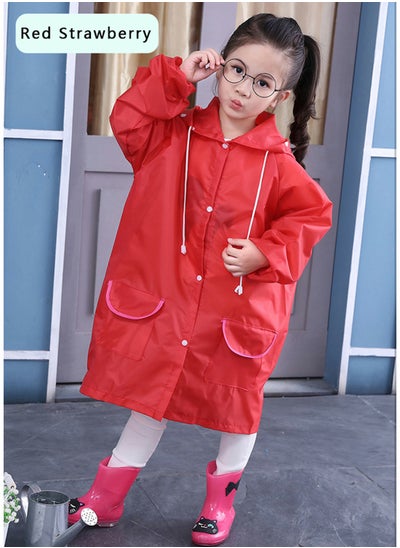 اشتري Children's raincoats, Cartoon Kids Rain Jacket, Boys Girls Hooded Rain Poncho Outdoors Kids Transparent Raincoat Student Rain Suit Waterproof Durable Windbreaker في الامارات