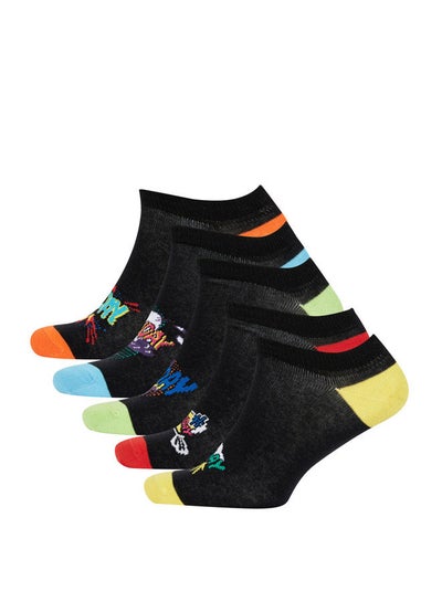 Buy Man Low Cut Low Cut Socks - 5 Pieces in Egypt