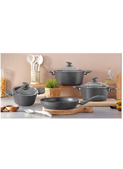 Buy Turkish Granite Cookware Set 13 Pieces in Saudi Arabia