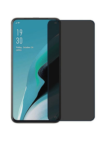 اشتري Tempered Glass Screen Protector Anti-Spy Privacy  Designed For Oppo Reno2 F Full Screen Coverage And Bubble Free في الامارات