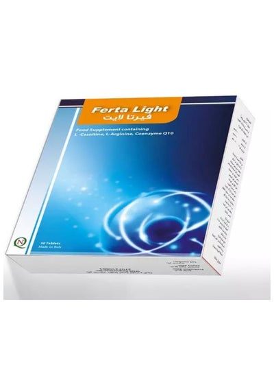 Ferta Light ,l carnitine, l arginine, co q10 (30 Tablets) price in Saudi Arabia | Noon Saudi Arabia | kanbkam Ferta Light ,l carnitine, l arginine, co q10 (30 Tablets) price in Saudi Arabia | Noon Saudi Arabia | kanbkam