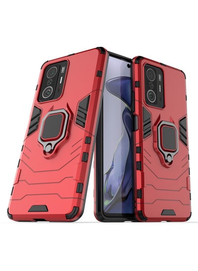 اشتري Compatible With Xiaomi Mi 11T/Mi 11T Pro Black Panther Back Cover (Red) في مصر