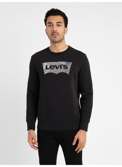 Buy Men's Brand Logo Crew Neck Sweatshirt in Egypt