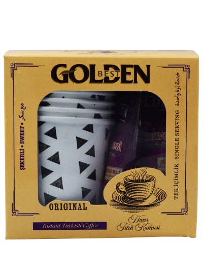 اشتري Instant Turkish Coffee | Sweet | Single Serving | 110g في الامارات