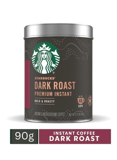 Buy Premium Instant Coffee Dark Roast 90g in UAE