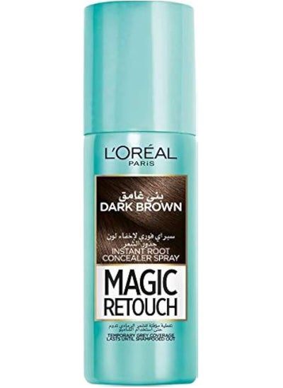 Buy Magic Retouch Instant Root Concealer Spray Dark Brown 75 Ml in Egypt