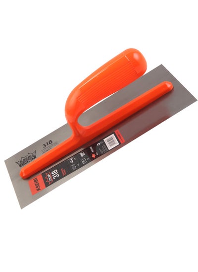 Buy Crown Plastering Trowel/Abs, Stainless Steel Cement Trowel, 28*12cm, Construction and Finishing Tool, for Applying Plaster, Smoothing Surfaces, Repairing Damaged Surfaces, Installing Tiles in UAE