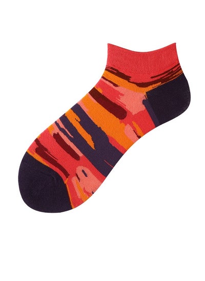 Buy Unisex Absorb Sweat and Deodorize Socks 3 Pairs High Quality Socks One Size Fits All in UAE