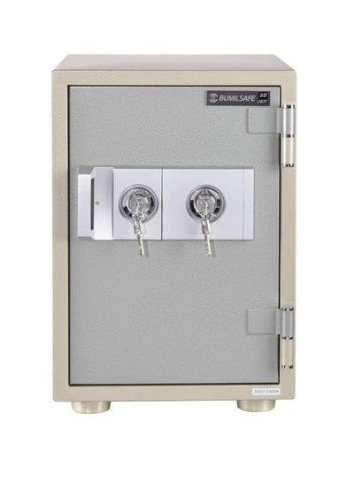 Buy SD103TK Bumil Safe Anti-Burglar Fireproof Safe Box with a Removable Tray and Dual Key Locks  (48.6 X34.6 X39.2CM 51Kgs) - Made in Korea in Egypt