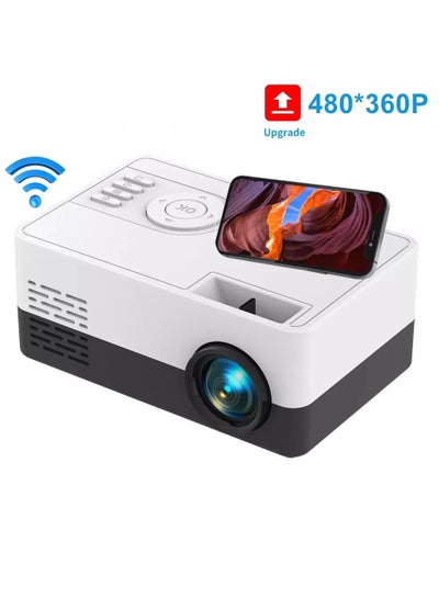 Buy Mini Projector J15 Pro, 480*360 Support 1080P USB Mini Beamer For Phone Smartphone Home Theater in Saudi Arabia