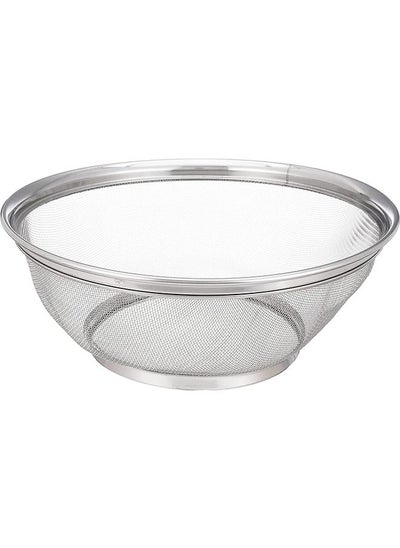 Buy Stilo Colander Basket Silver 23cm in Saudi Arabia