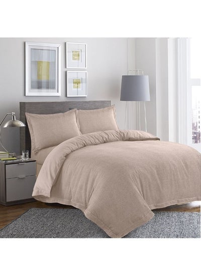 Buy Orchard Exclusive (Beige) Single Size Duvet Cover (165 x 245 + 30 Cm -Set of 1 Pc)  Cotton percale Weave, Soft and Luxurious, High Quality Bed linen -180 TC in UAE