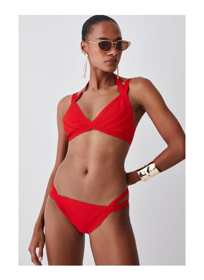 اشتري Bandage Double Strap Bikini Top في الامارات