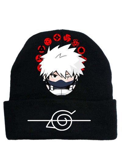 Buy Naruto Knitted Cartoon Printed Hat in Saudi Arabia